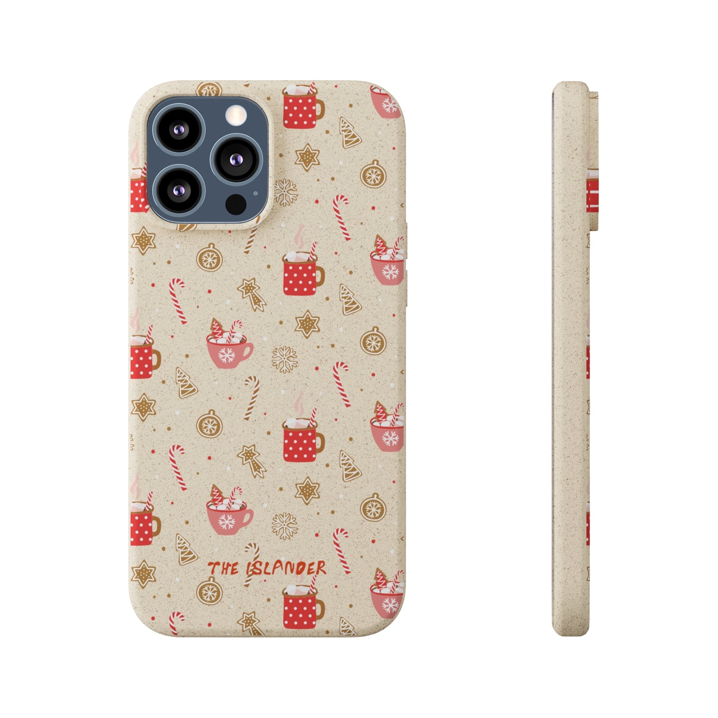 Christmas Cookies - Biodegradable Phone Case - Made from Natural Materials