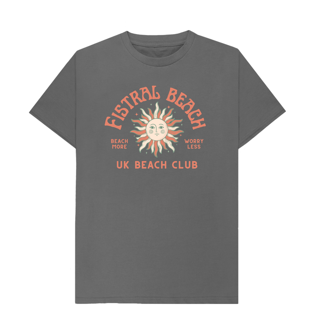 Slate Grey Printed T-shirt