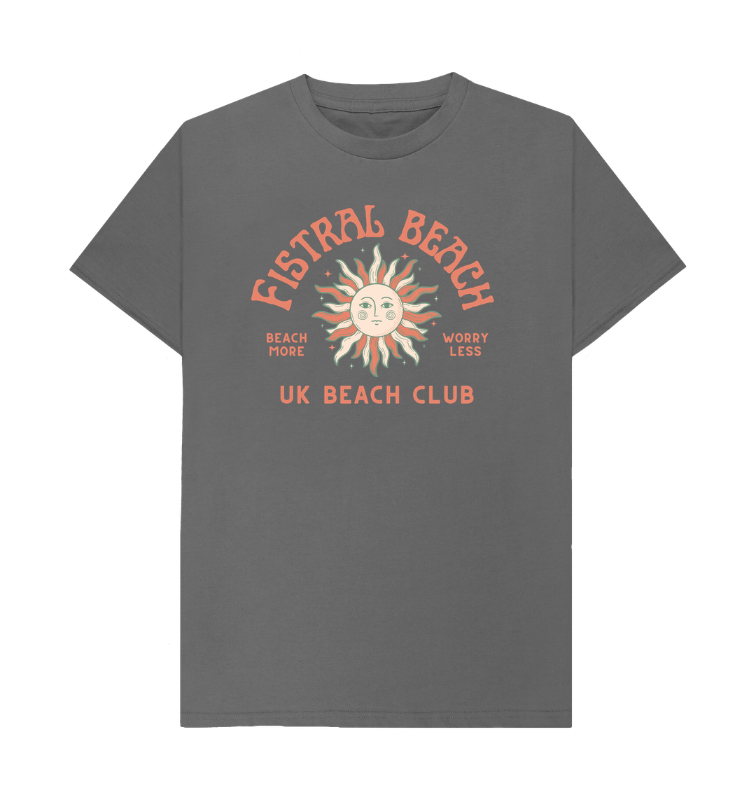 Slate Grey Printed T-shirt