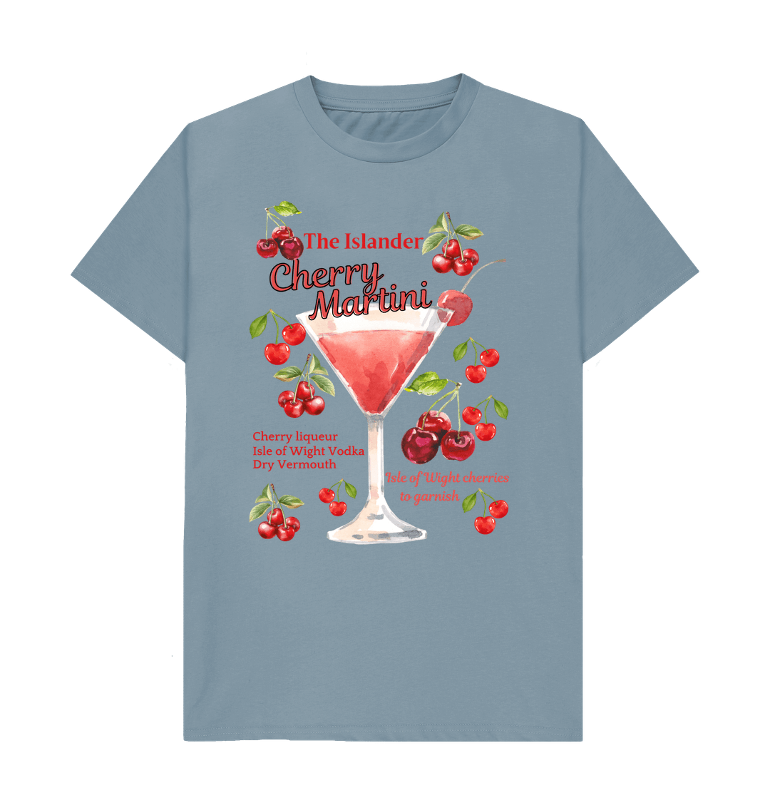 Stone Blue Cherry Martini - The Islander - Cocktail Tee - Unisex