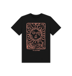 Black Printed Kids T-Shirt