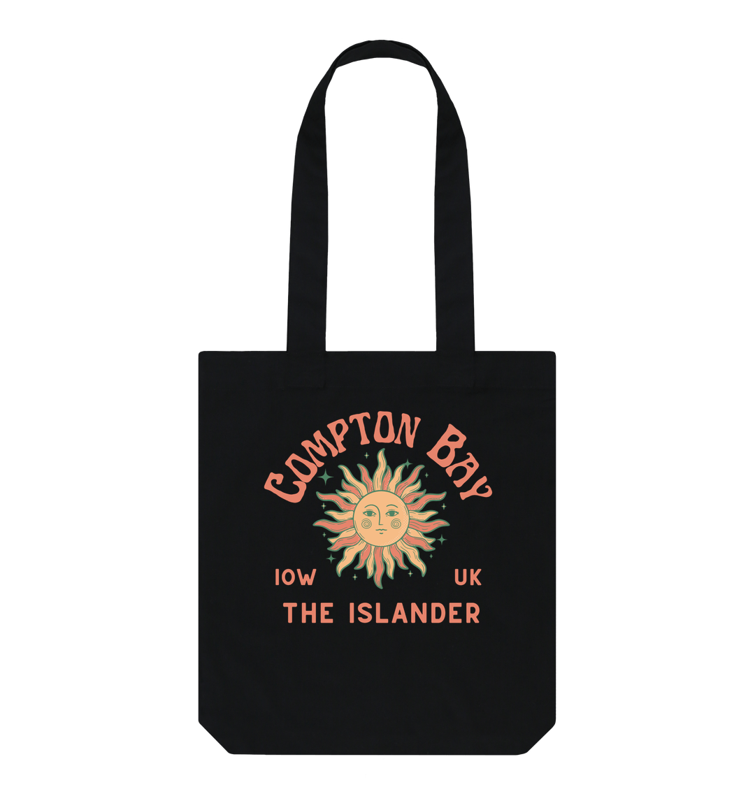 Black Compton Bay - Tote Bag - The Islander - Sun and Moon