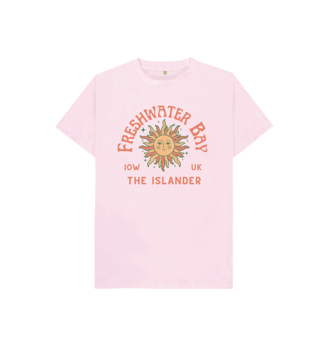 Pink Freshwater Bay - Kids Tshirt - The Islander - 100% Organic Cotton