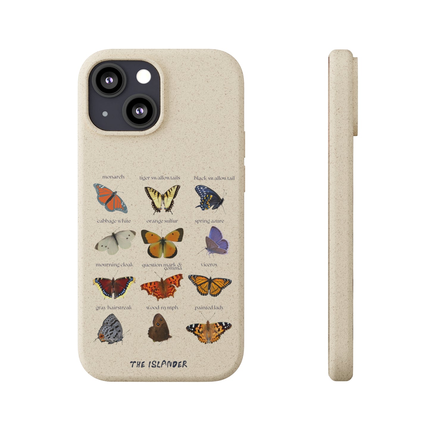 Butterflies  - Biodegradable Phone Case - Made from Natural Materials