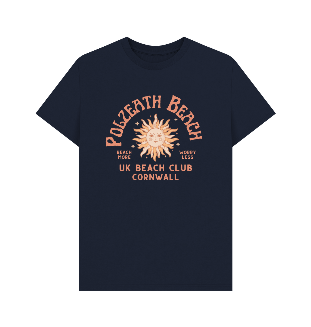 Navy Blue Printed T-shirt