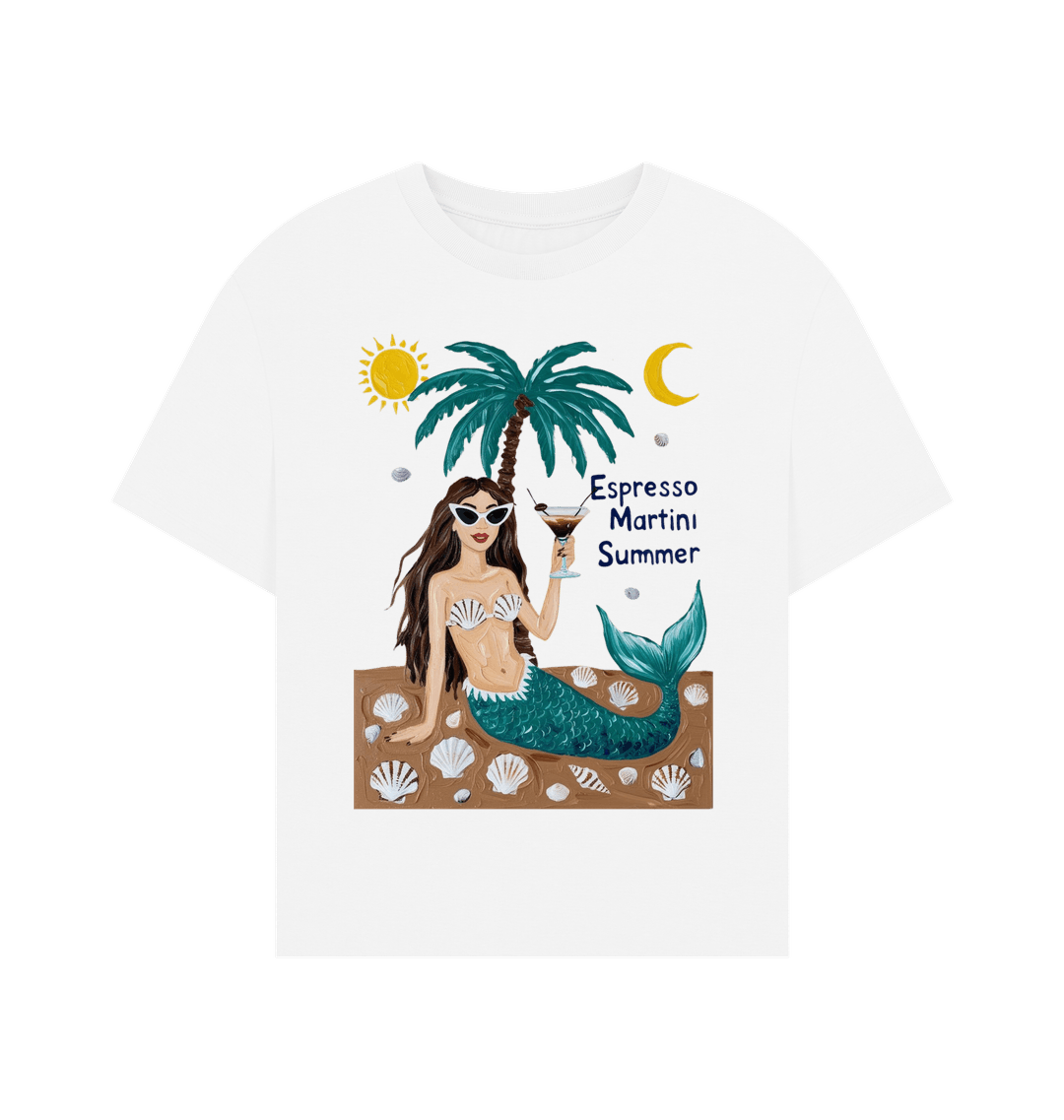 White Printed T-shirt