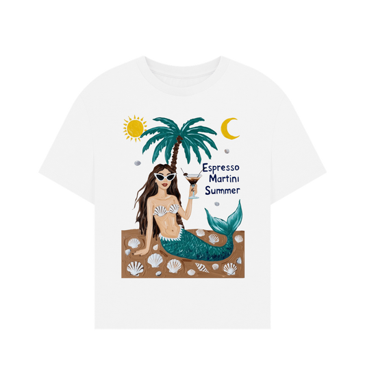 White Printed T-shirt