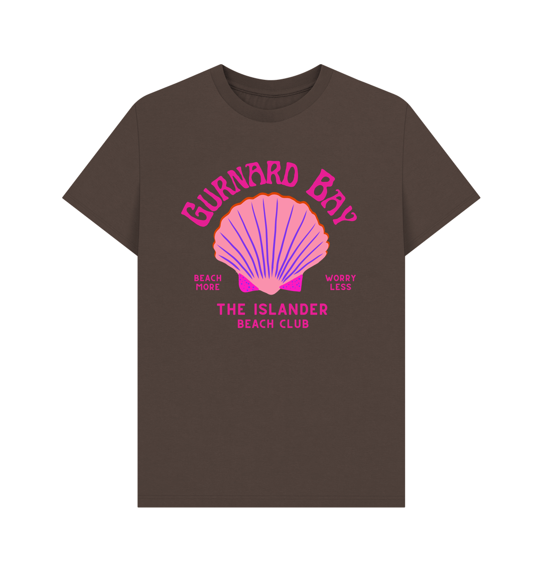 Chocolate Gurnard Bay - Pink Beach Club - Unisex T Shirt