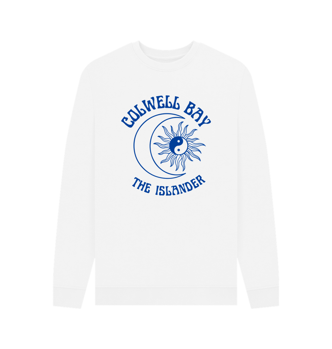 White Colwell Bay - Sun and Moon - Unisex sweatshirt - The Islander