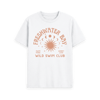 White Printed T-shirt Front