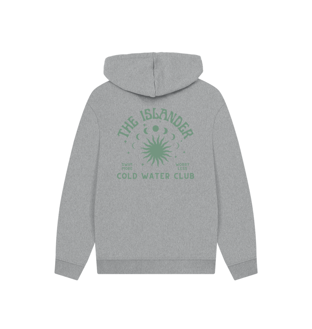 Cold Water Club - The Islander - Unisex Oversized Fit Hoodie - Organic Cotton- Printed Back & Front