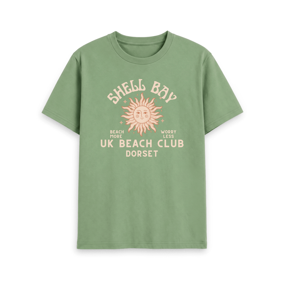 Sage Printed T-shirt Front