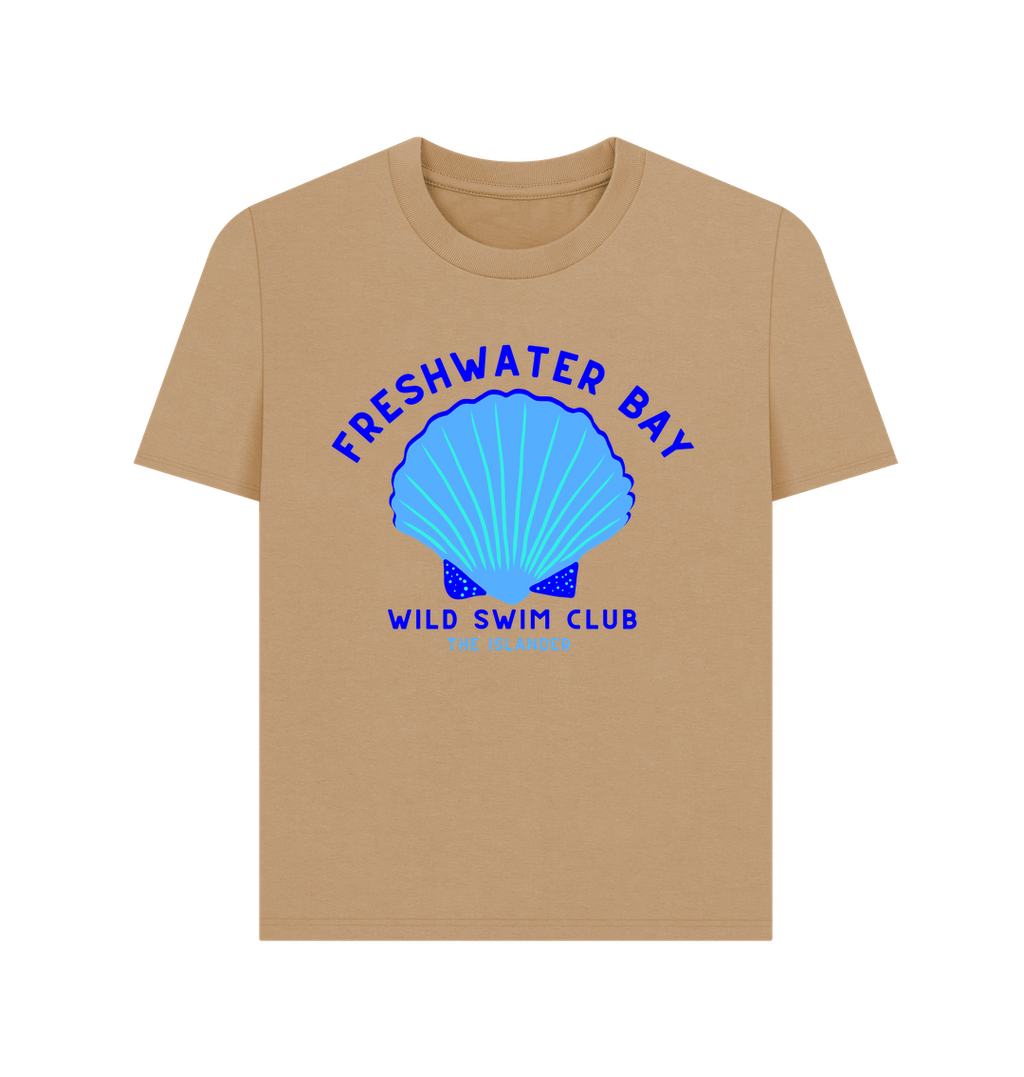 Sand Freshwater Bay - Blue Wild Swim Club - Women's T Shirt