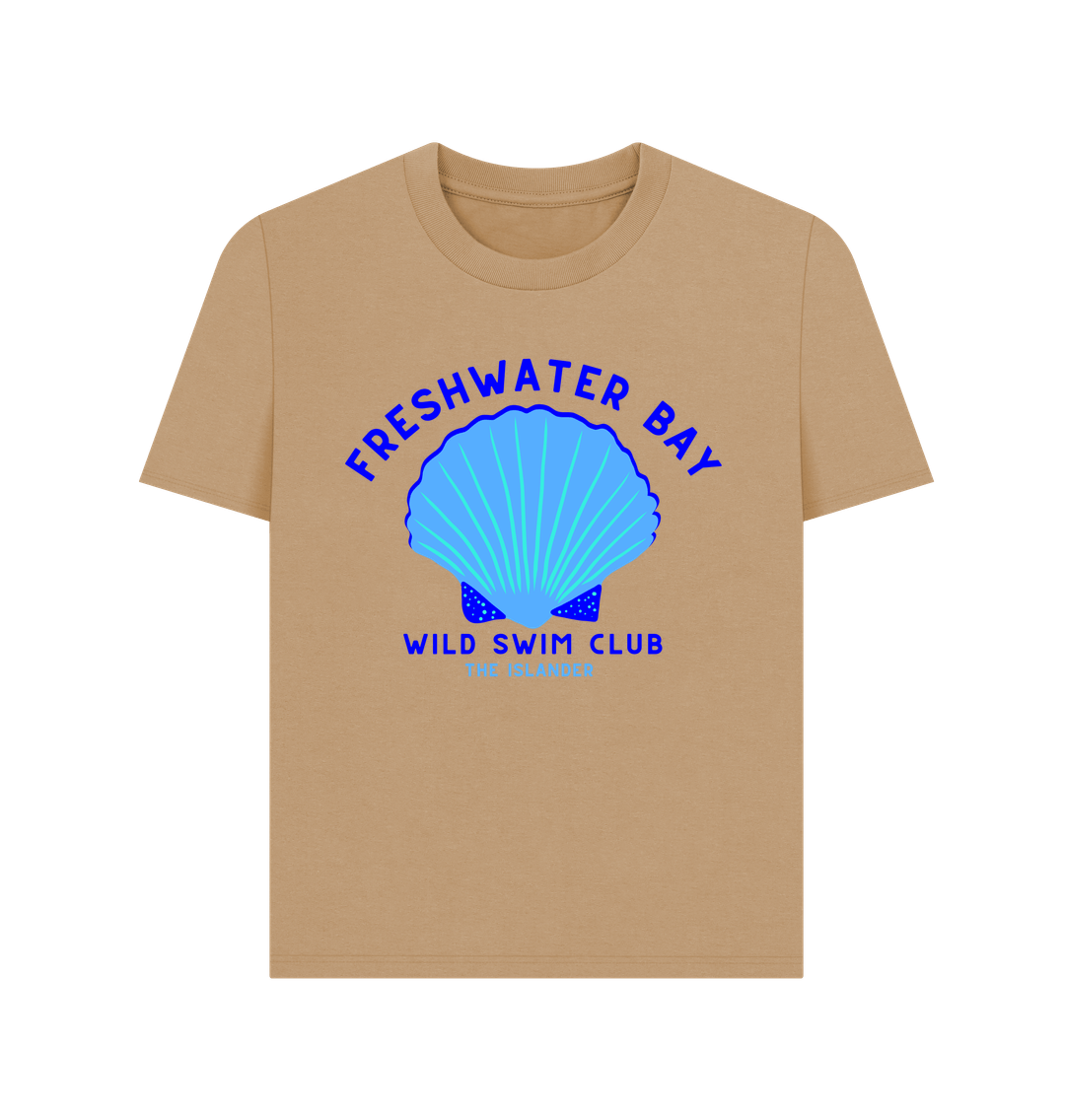 Sand Freshwater Bay - Blue Wild Swim Club - Women's T Shirt