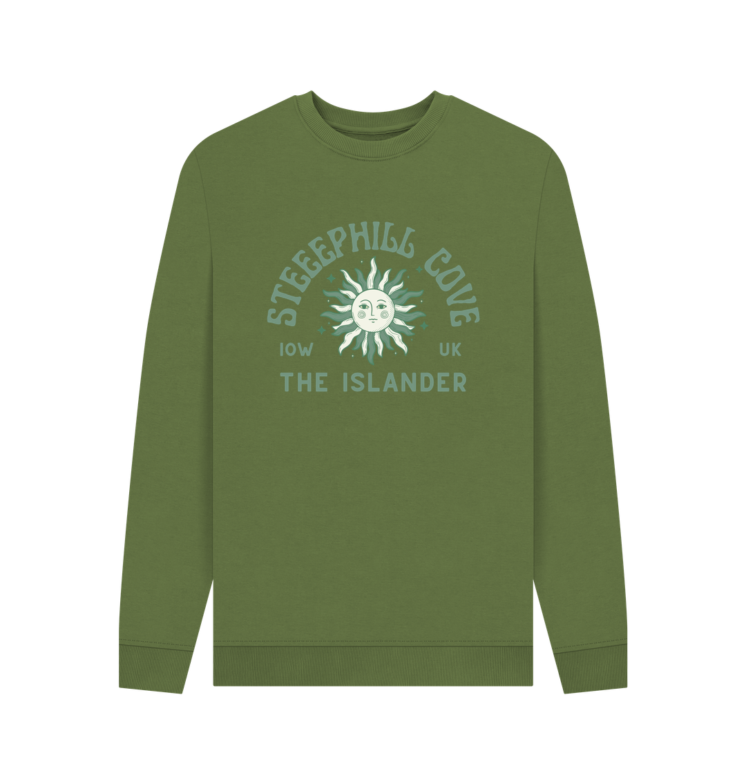 Khaki Steephill Cove - Unisex Sweatshirt - The Islander Ventnor