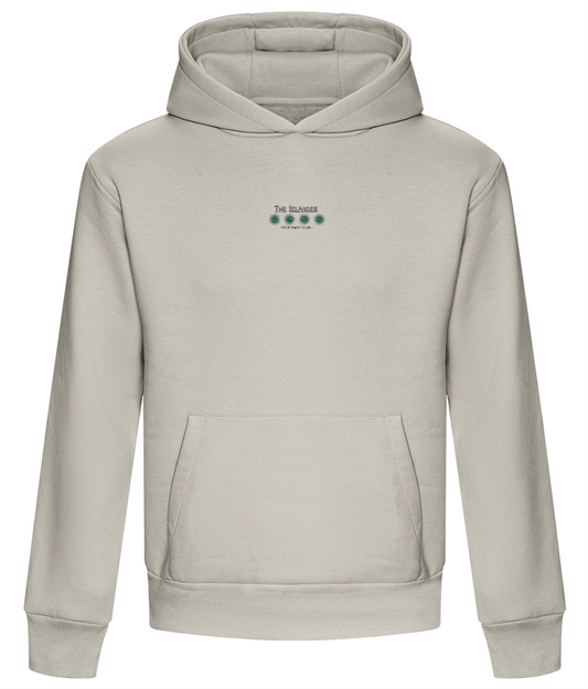 Heavyweight Premium Boxy Shape Hoodie - Wild Swim Embroidered - The Islander