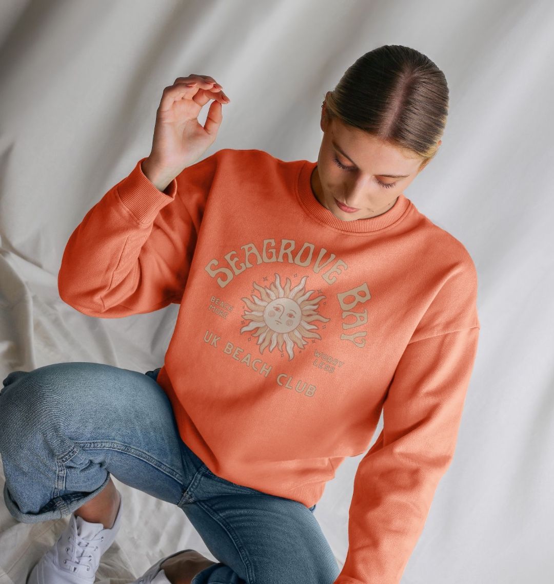 Seagrove Bay - The Islander - Apricot Orange Women's sweatshirt