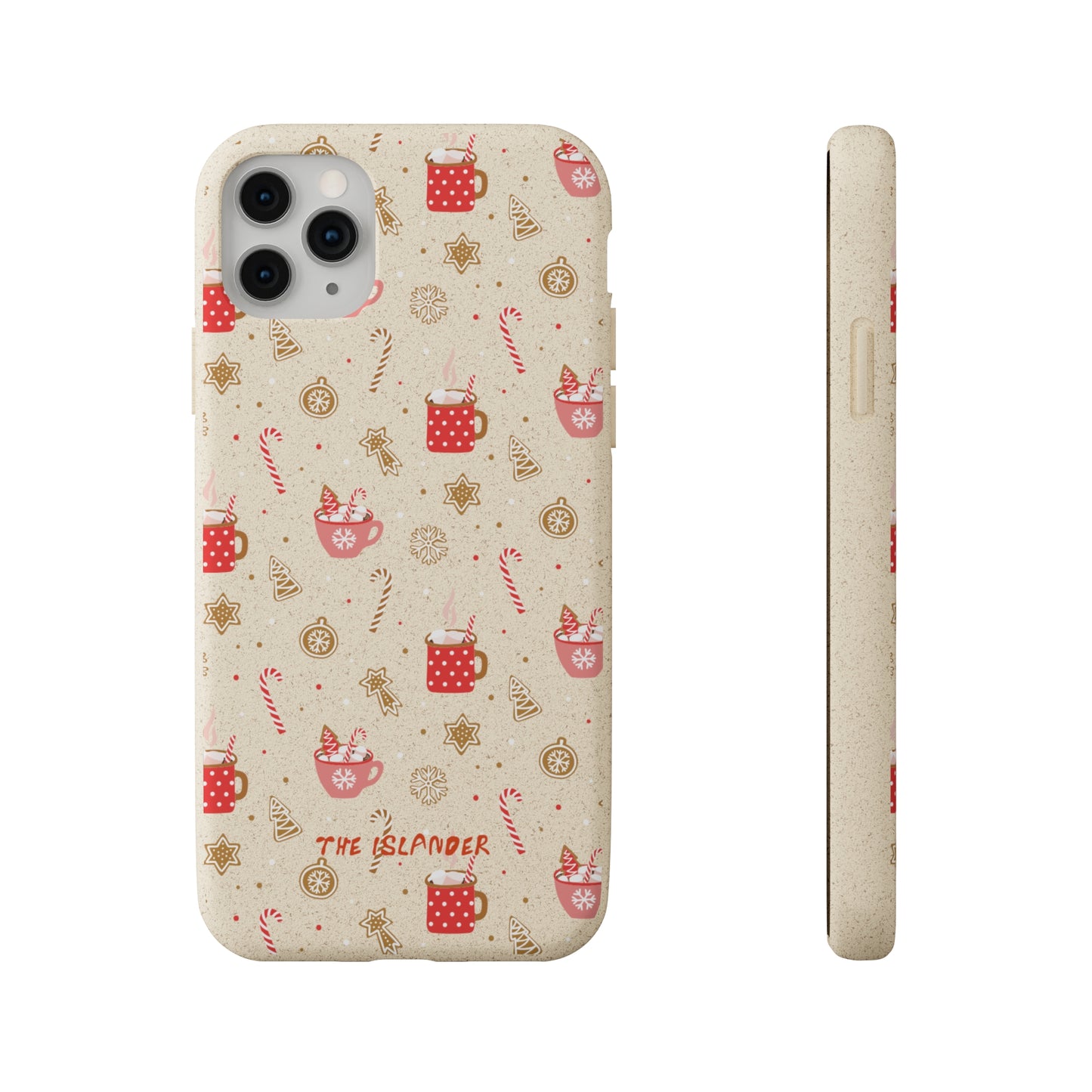 Christmas Cookies - Biodegradable Phone Case - Made from Natural Materials