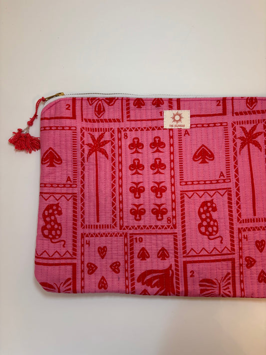 Shell Laptop Case (Blue & Pink)