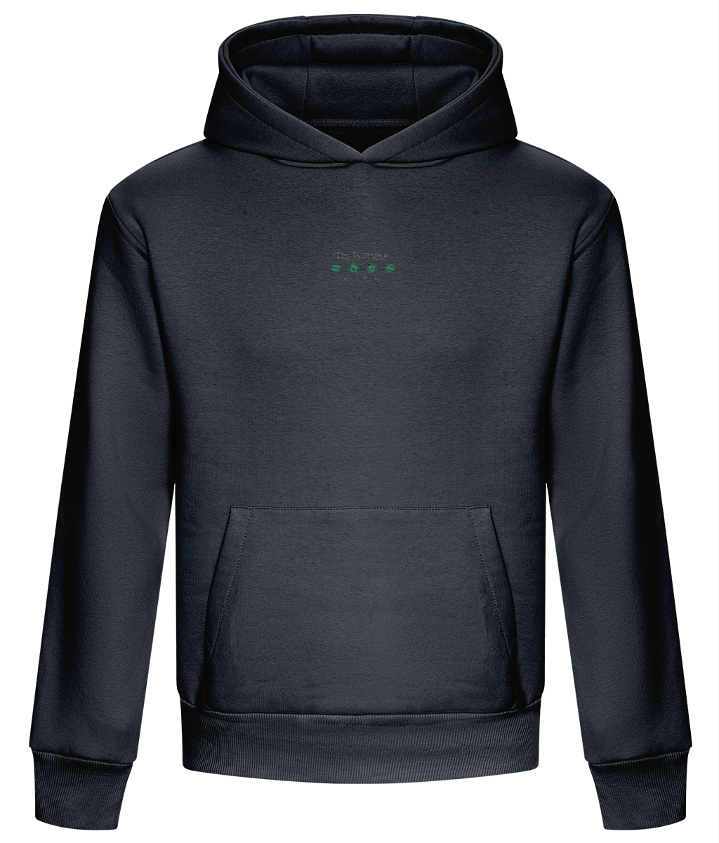 Heavyweight Premium Boxy Shape Hoodie - Wild Swim Embroidered - The Islander