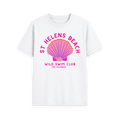 White Printed T-shirt Front