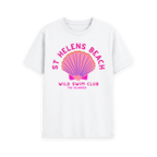White Printed T-shirt Front