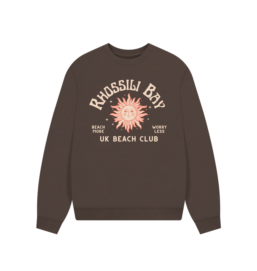 Chocolate Printed Sweater