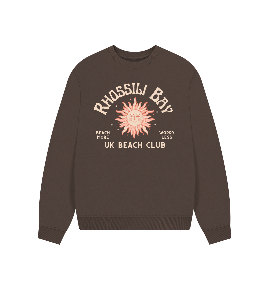Chocolate Printed Sweater