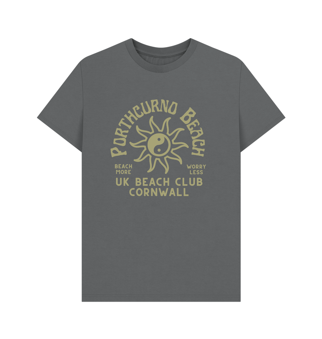 Slate Grey Printed T-shirt