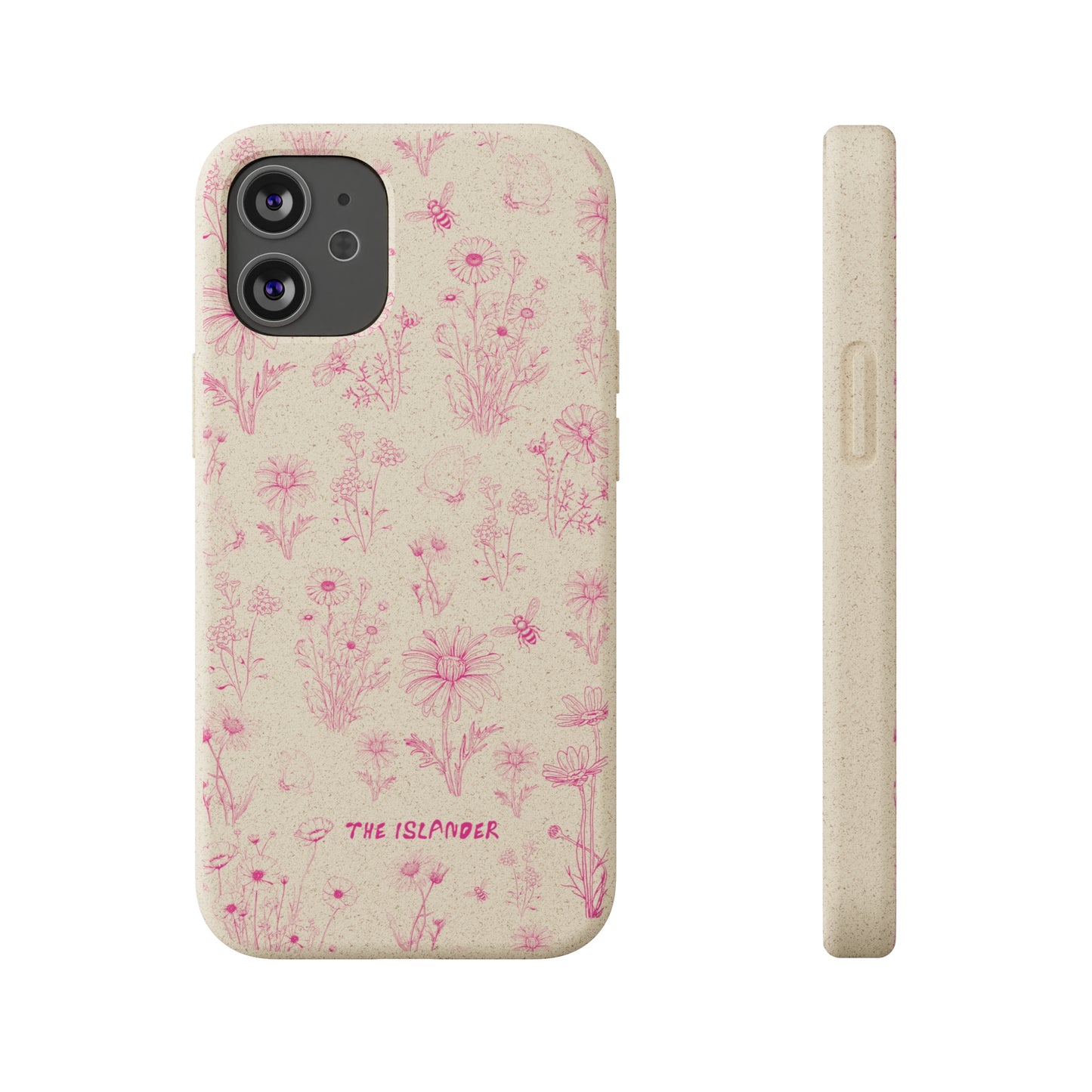 Wild Flowers - Biodegradable Phone Case - Made from Natural Materials