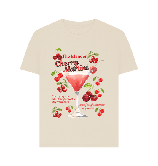 Oat Isle of Wight Cherry Martini - Women's Tshirt  - The Islander