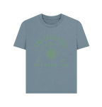 Stone Blue Cold Water Club - Women's T Shirt - Cold Water Swimming\/Wild Swimming