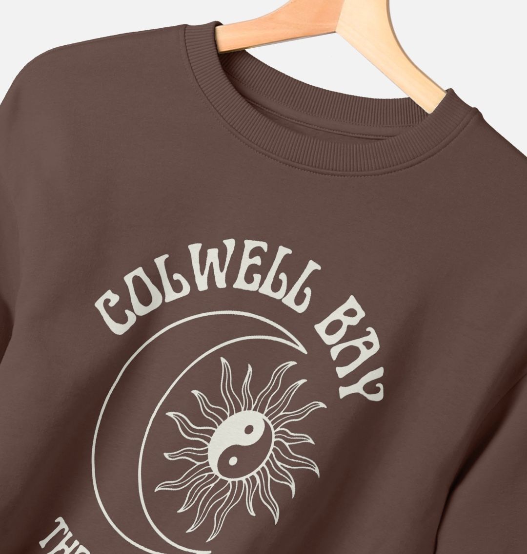 Colwell Bay - Sun and Moon - Women's oversized style sweatshirt - The Islander