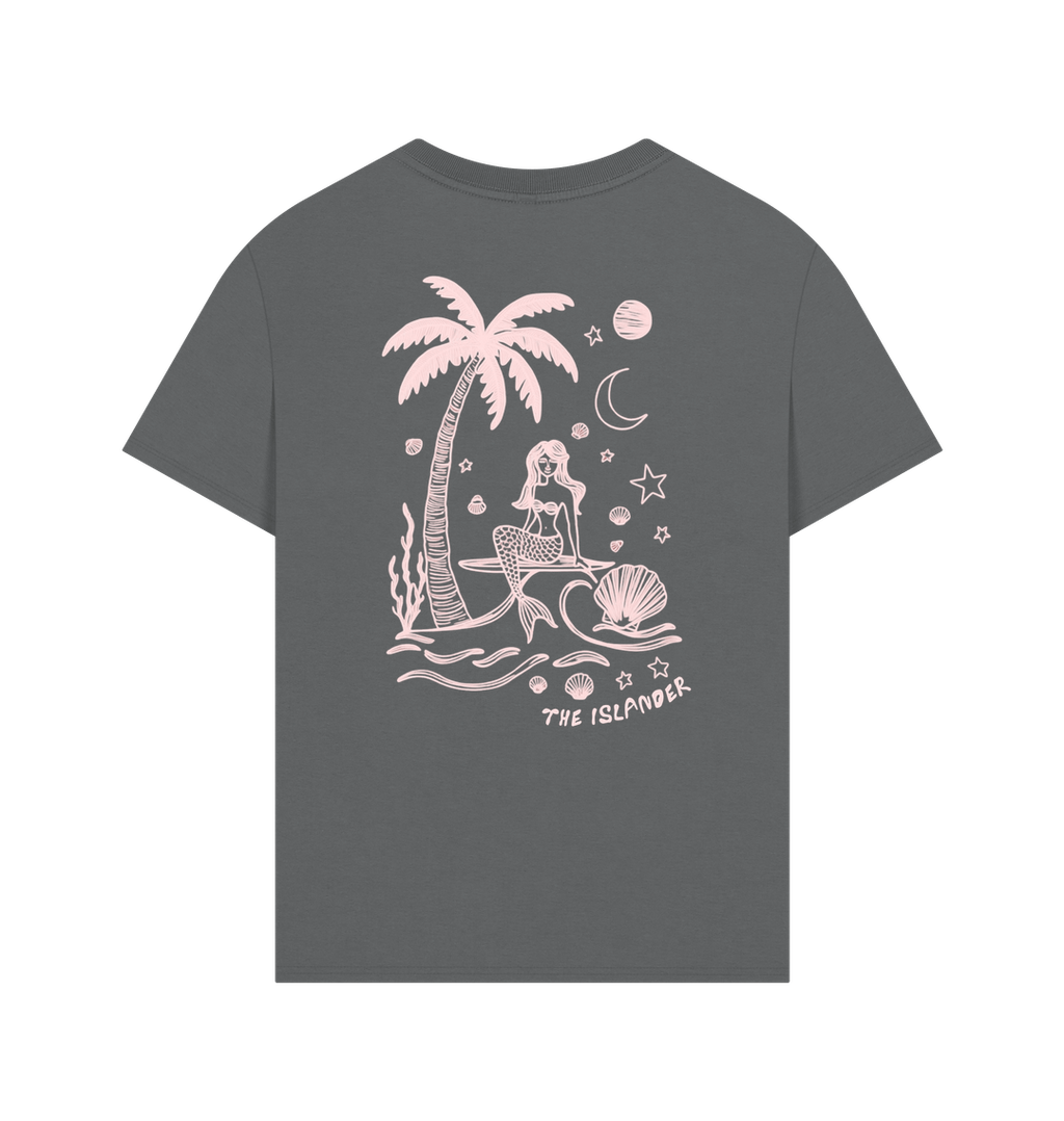 Slate Grey Printed T-shirt