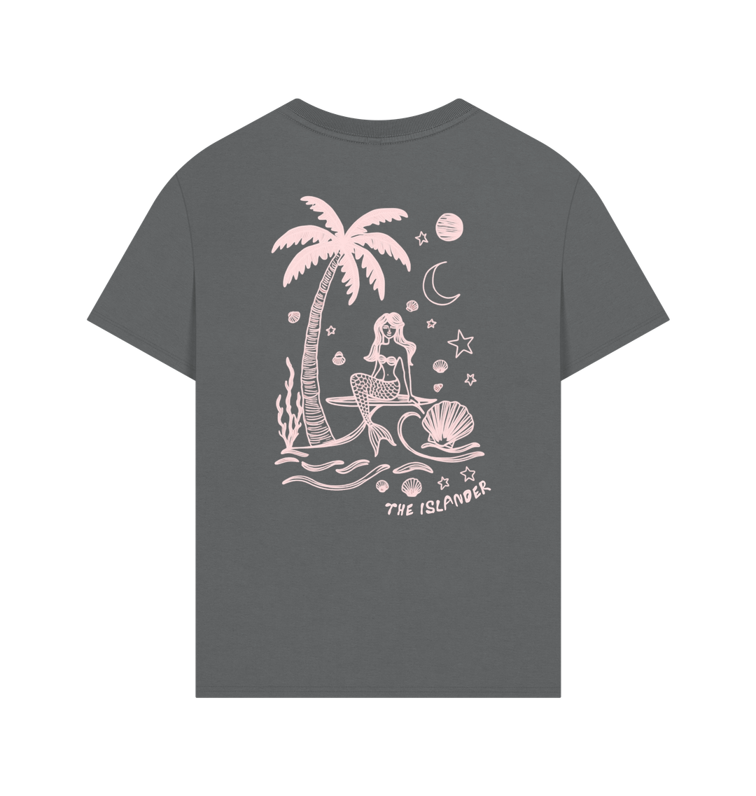 Slate Grey Printed T-shirt