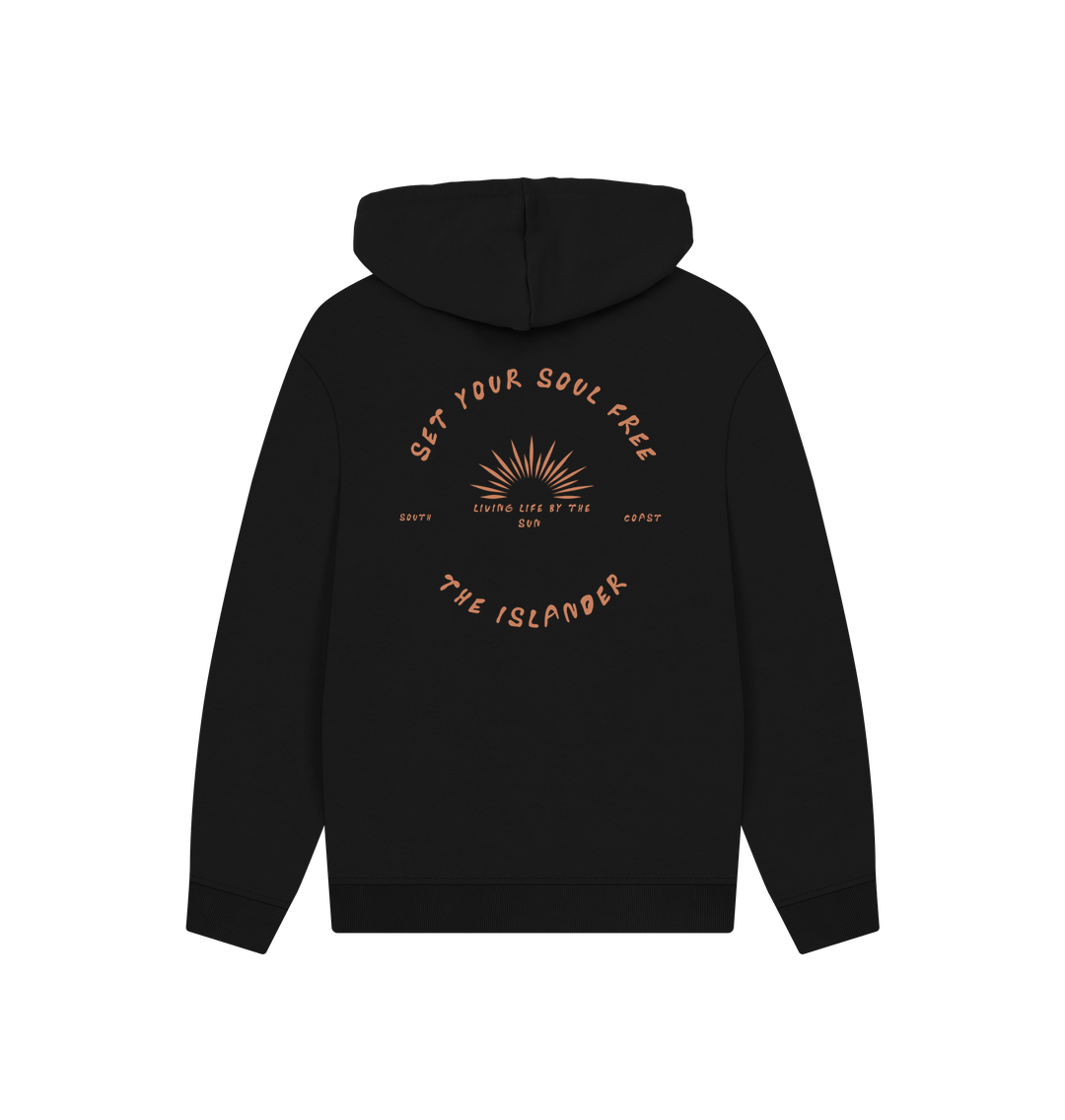 Living Life By The Sun - Unisex Oversized Style Hoodie - Organic Cotton