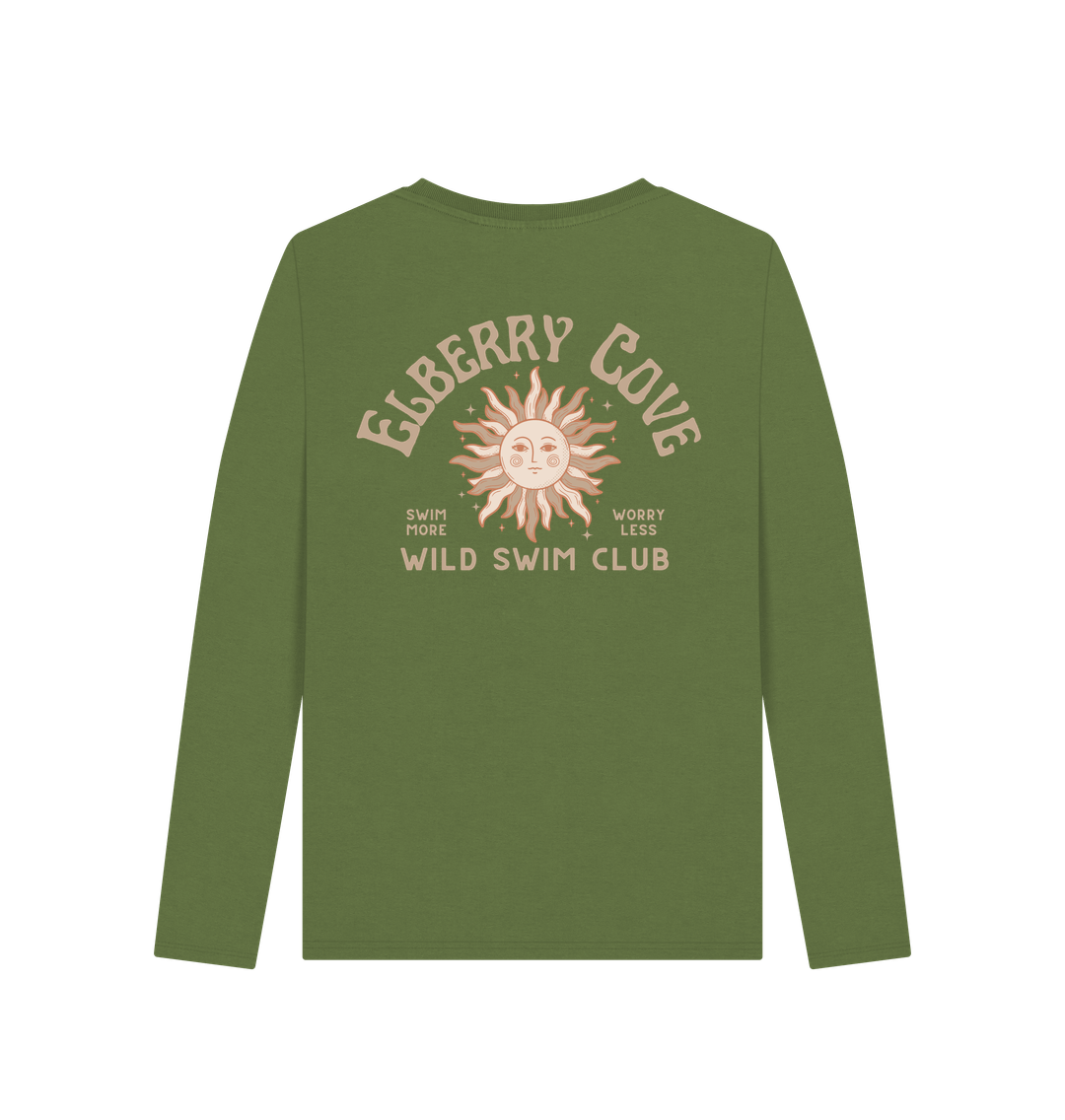 Elberry Cove - Wild Swim Club - Women's Long Sleeve T Shirt