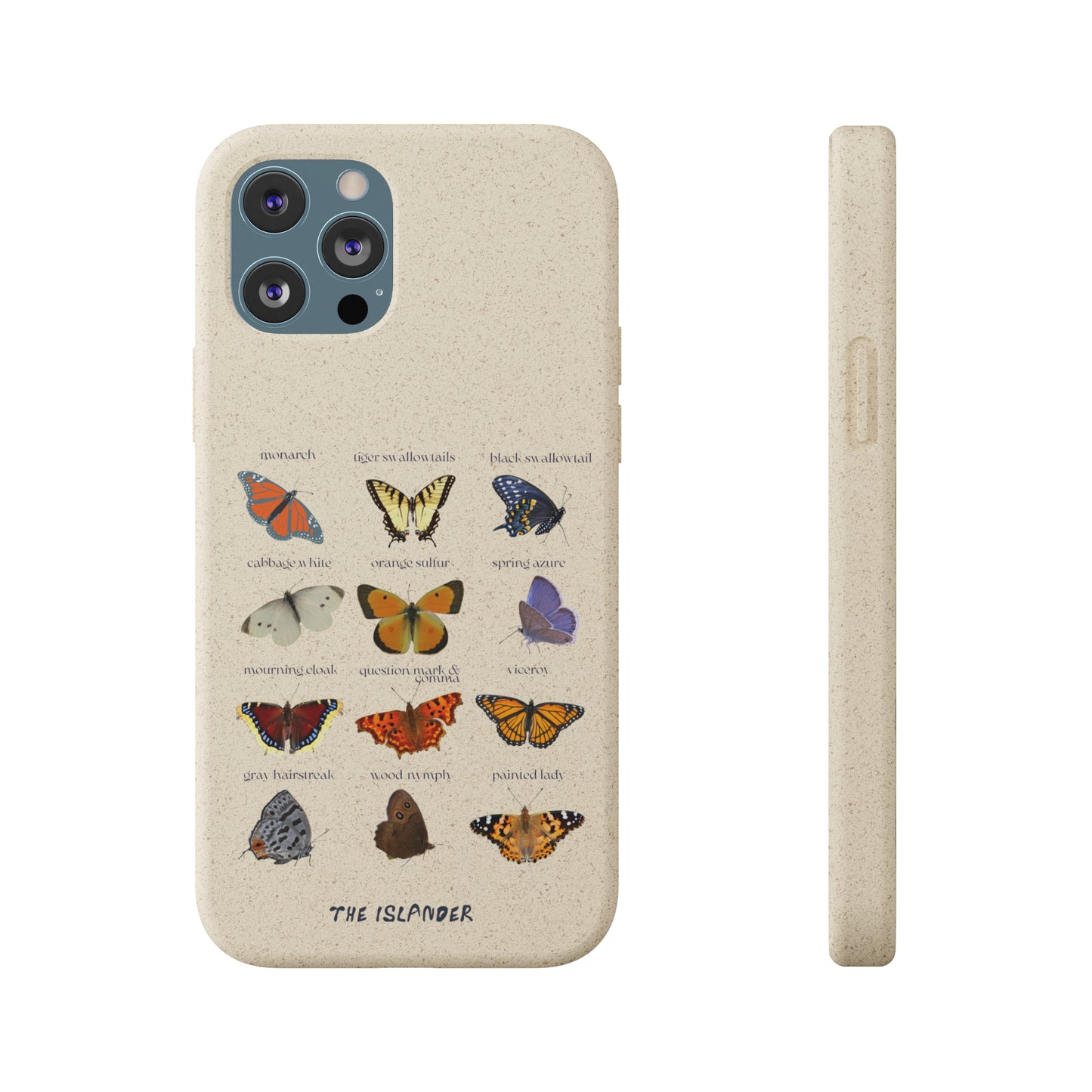 Butterflies  - Biodegradable Phone Case - Made from Natural Materials