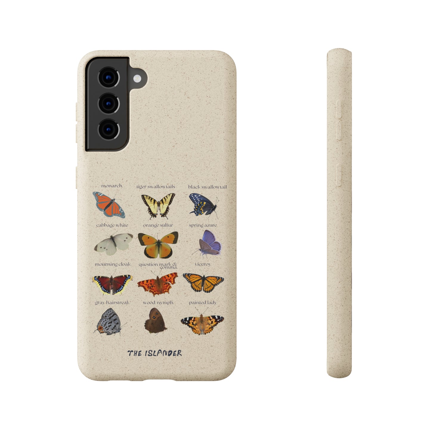 Butterflies  - Biodegradable Phone Case - Made from Natural Materials