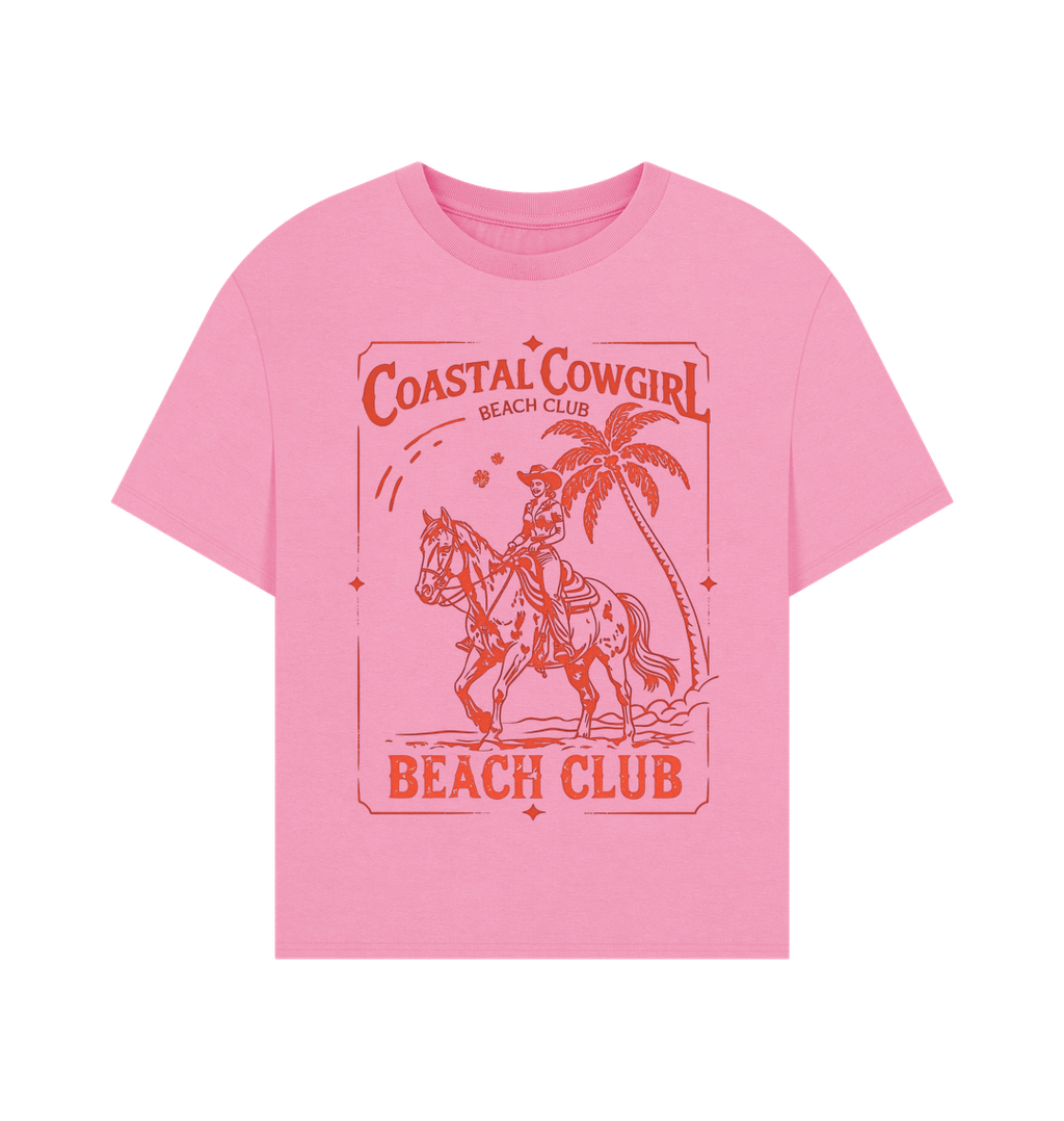 Rose Pink Printed T-shirt