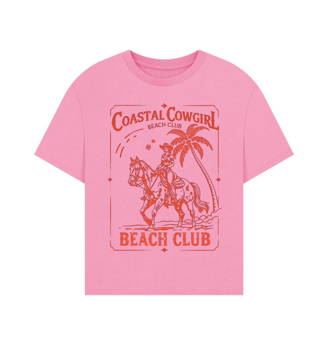 Rose Pink Printed T-shirt