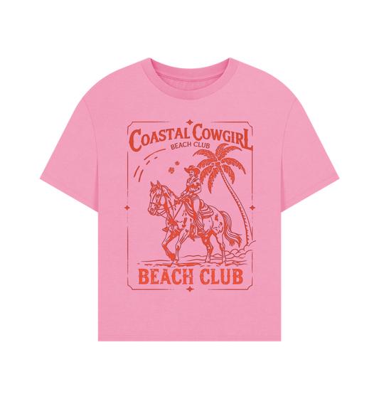 Rose Pink Printed T-shirt