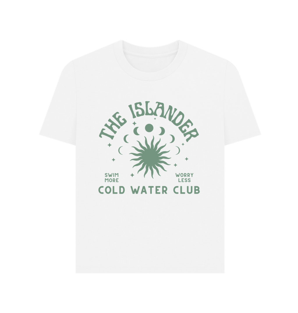 White Cold Water Club - Women's T Shirt - Cold Water Swimming\/Wild Swimming