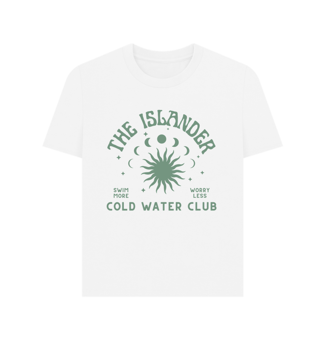 White Cold Water Club - Women's T Shirt - Cold Water Swimming\/Wild Swimming