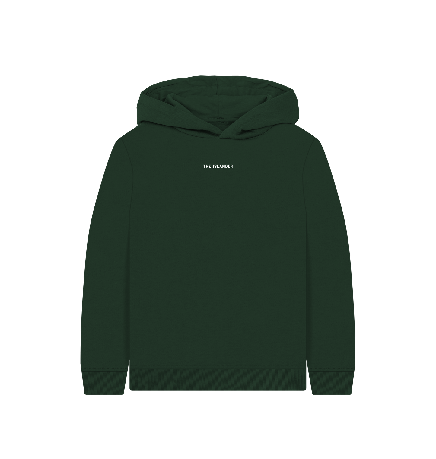 Evergreen Printed Kids Hoodie Front