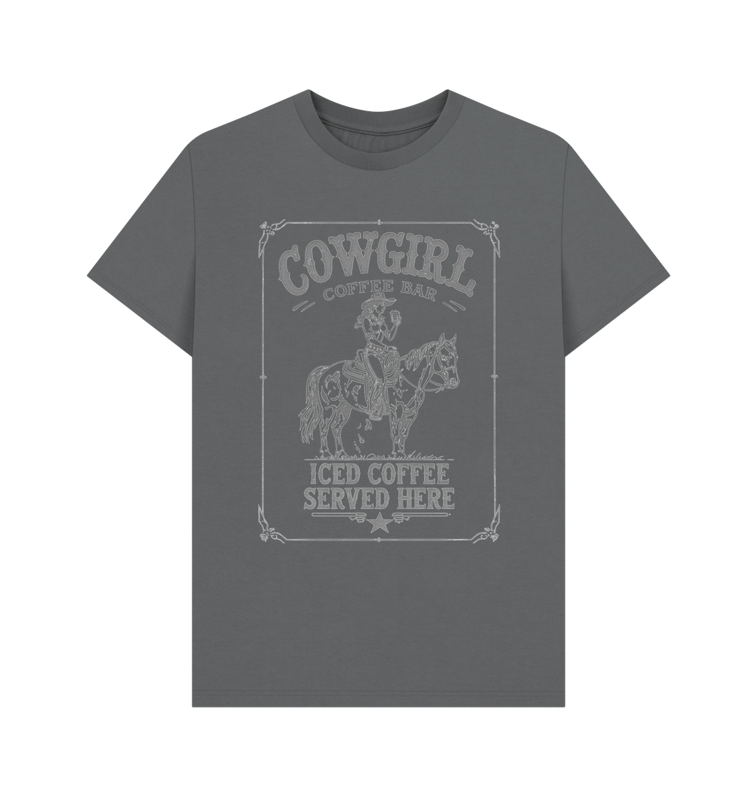 Slate Grey Printed T-shirt