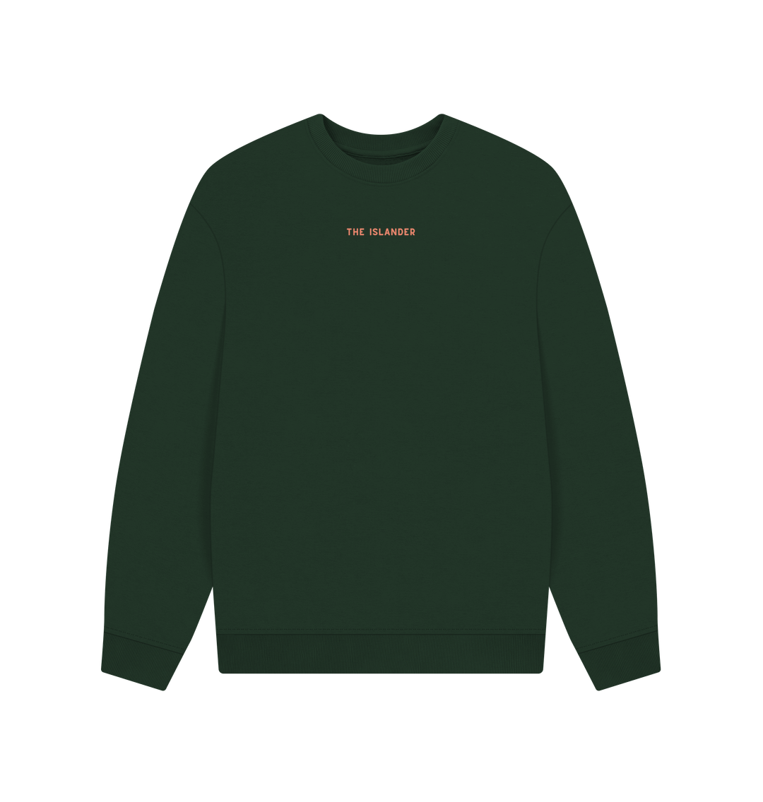 Evergreen The Islander Checkerboard - Men's\/Unisex Oversized Style Sweatshirt