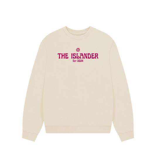 Oat Printed Sweater Front