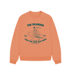 Apricot Take the long way home - Women's oversized sweatshirt - Surf - The Islander
