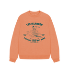Apricot Printed Sweater